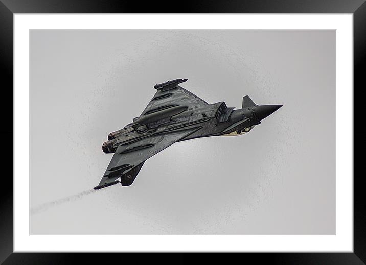 The Typhoon Framed Mounted Print by Hippy Soul