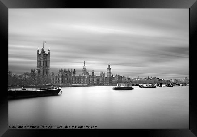 Peaceful Parliament #2 Framed Print by Matthew Train