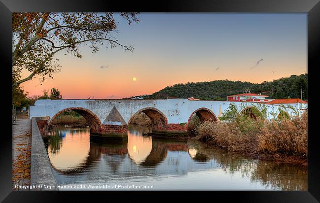 Moon River Framed Print by Wight Landscapes