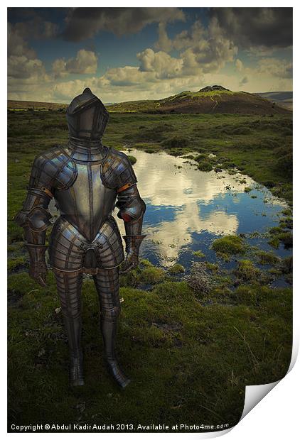 Summer Knight Print by Abdul Kadir Audah