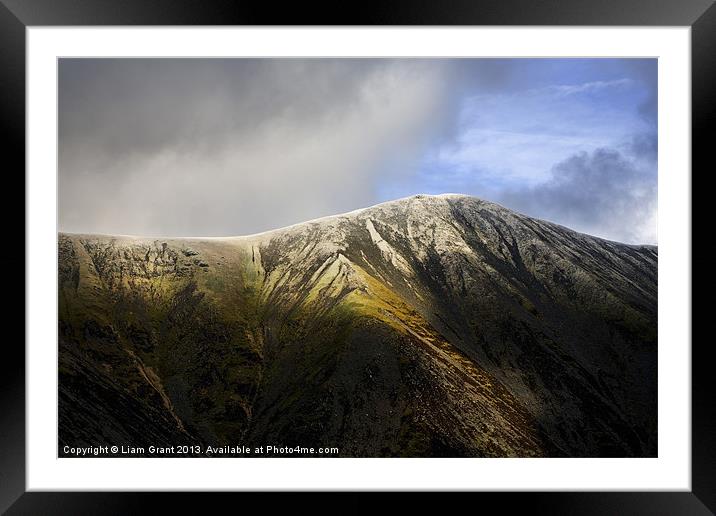 Skiddaw, Lake District, Cumbria, UK Framed Mounted Print by Liam Grant
