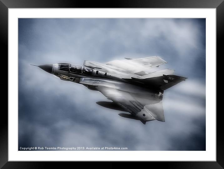 TORNADO GR4 Framed Mounted Print by Rob Toombs