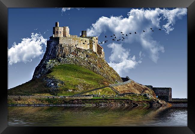 Lindisfarne Castle Framed Print by Richie Fairlamb