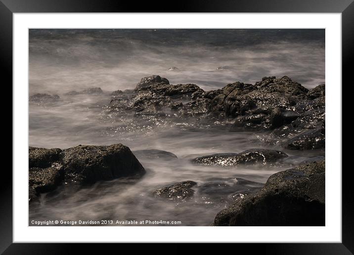 Solid, Liquid, Gas Framed Mounted Print by George Davidson