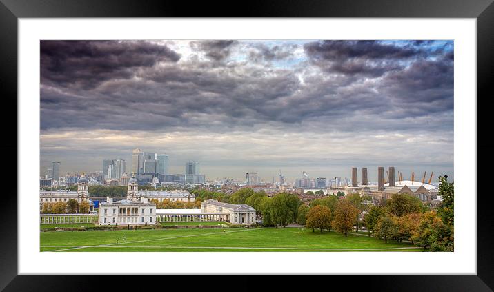 Greenwich Park London Framed Mounted Print by Robert  Radford
