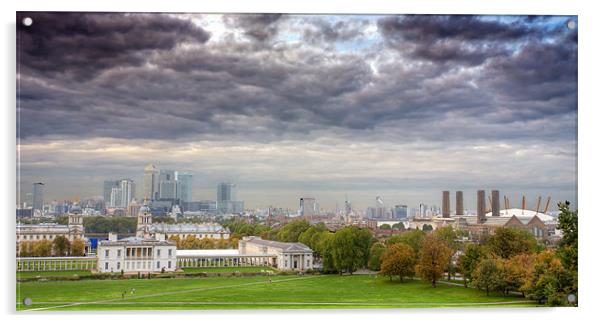Greenwich Park London Acrylic by Robert  Radford