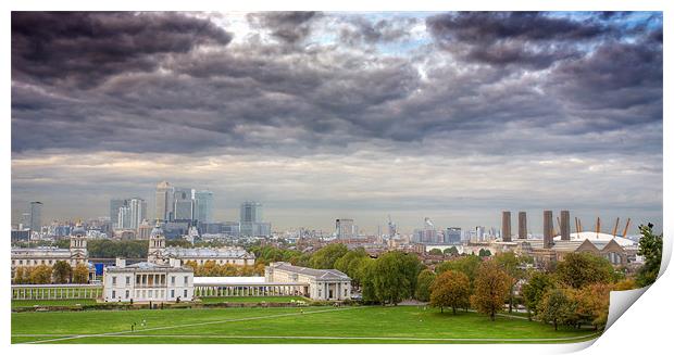 Greenwich Park London Print by Robert  Radford