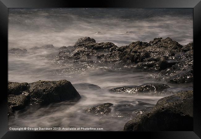 Alien Tides Framed Print by George Davidson