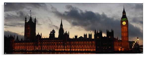 Houses of Parliament, London, U.K. Acrylic by Maria Tzamtzi Photography