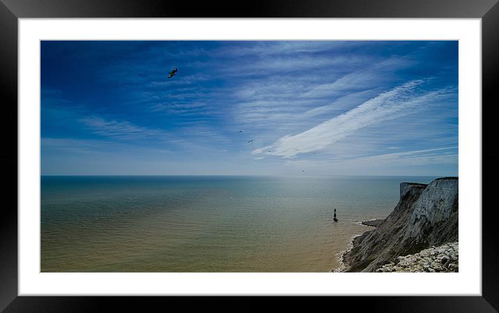 Chasing the Clouds Framed Mounted Print by Steve Watson