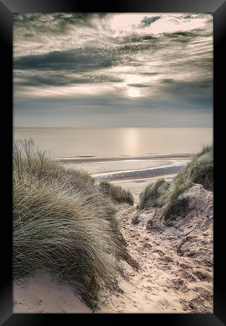 Newport, Hemsby, Norfolk Framed Print by Stephen Mole