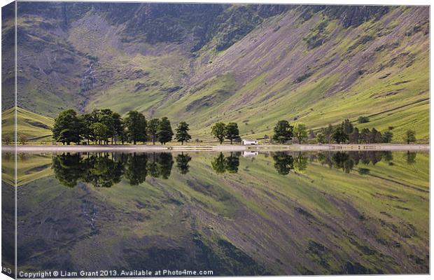 Buttermere, Lake District, Cumbria, UK in Summer Canvas Print by Liam Grant