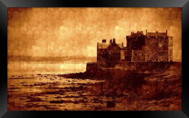 blackness castle Framed Print by dale rys (LP)