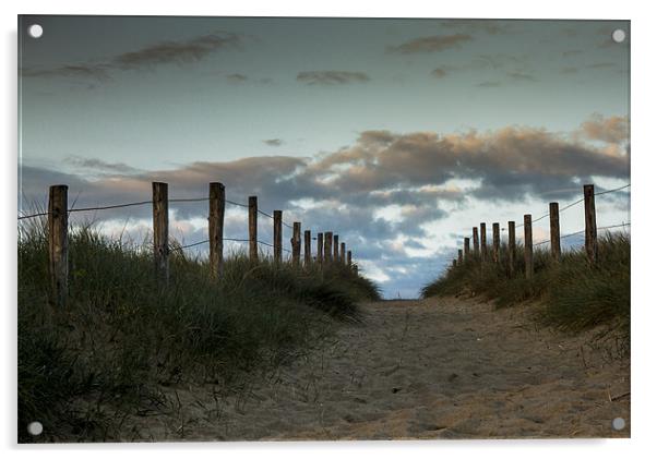 Infinity path Acrylic by Ian Jones