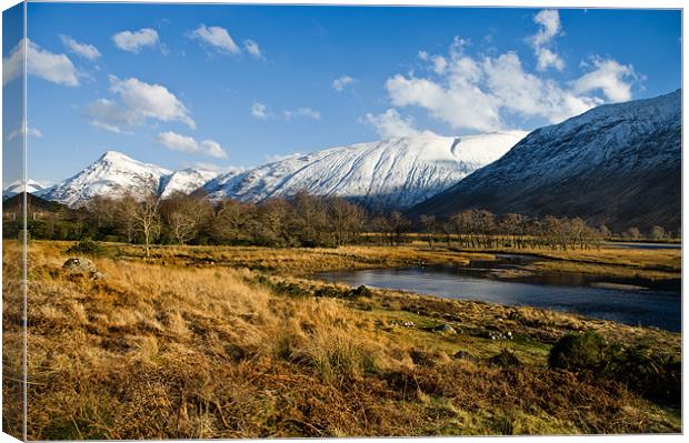 The Head of Loch Etive Canvas Print by Jacqi Elmslie