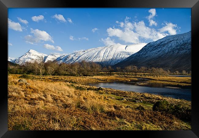 The Head of Loch Etive Framed Print by Jacqi Elmslie