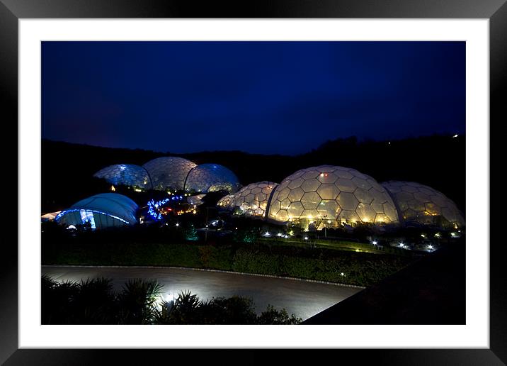 eden project Framed Mounted Print by Kelvin Rumsby