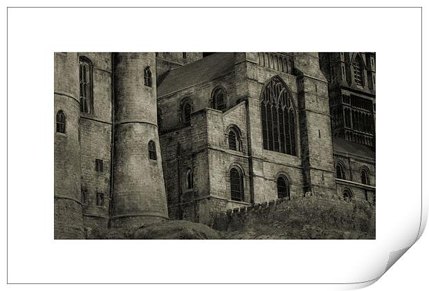 Hogwarts School of Witchcraft and Wizardry Print by Heather Newton