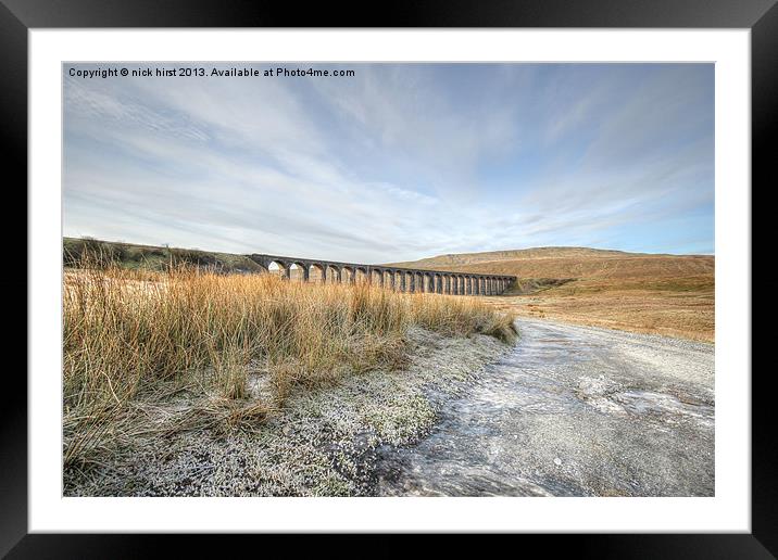 Ribblehead Viaduct Framed Mounted Print by nick hirst