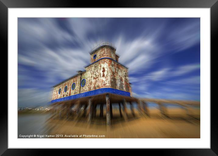 Lifeboat Station Framed Mounted Print by Wight Landscapes