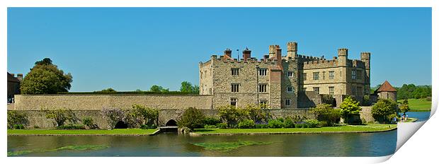 LEEDS CASTLE Print by Terry Luckings