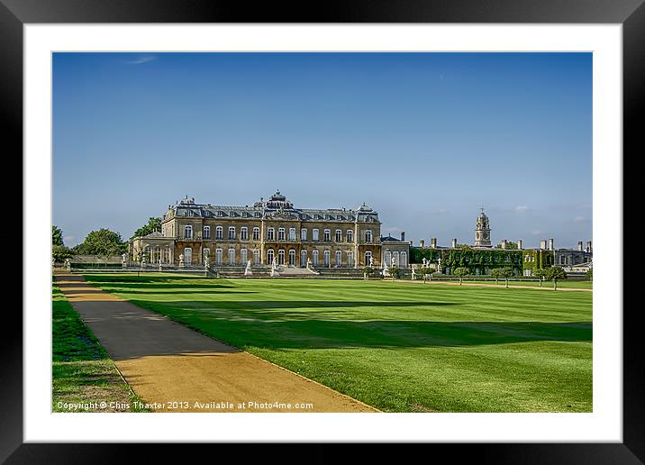 Wrest Park 2 Framed Mounted Print by Chris Thaxter