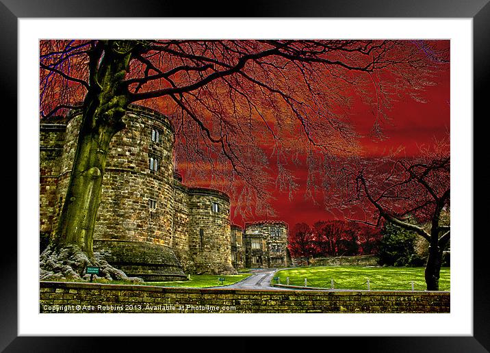 Castle Grounds Framed Mounted Print by Ade Robbins