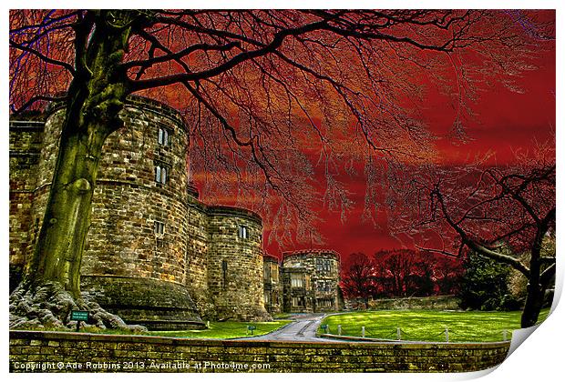 Castle Grounds Print by Ade Robbins