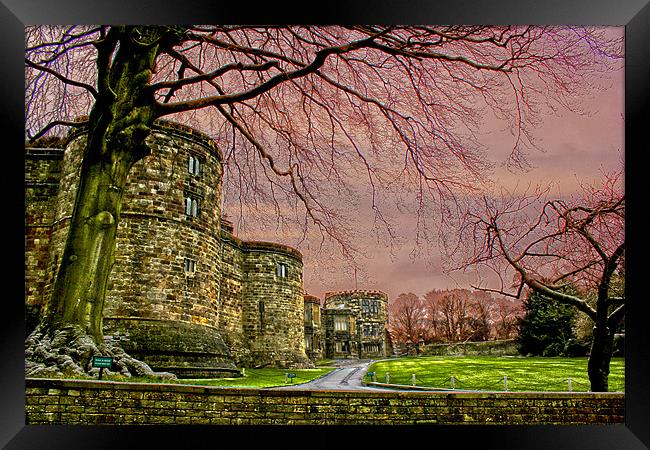 At the Castle Walls Framed Print by Ade Robbins