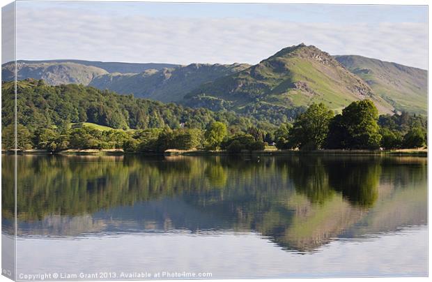 Helm Crag, Grasmere, Lake District, Cumbria, UK in Canvas Print by Liam Grant