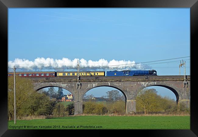 The Cathedrals Express Framed Print by William Kempster