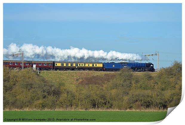 The Cathedrals Express Print by William Kempster