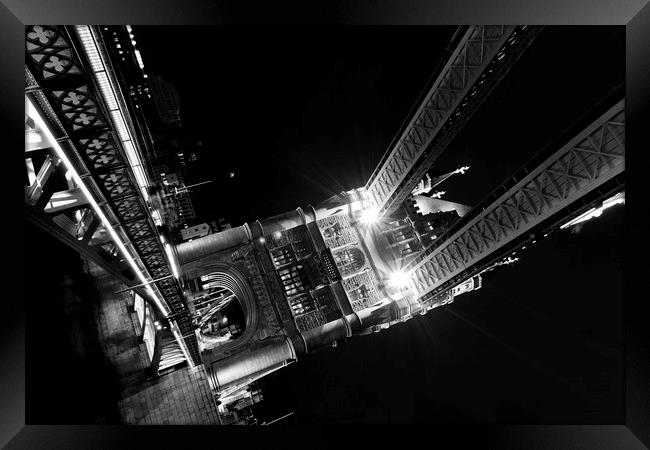 Tower Bridge London Framed Print by David Pyatt