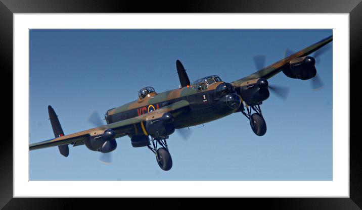 Landing Lancaster Framed Mounted Print by Karl Butler