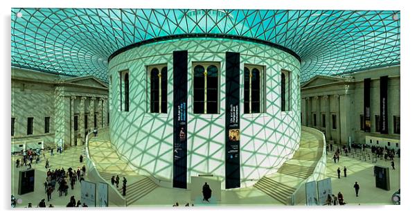 British Museum Acrylic by Jan Venter