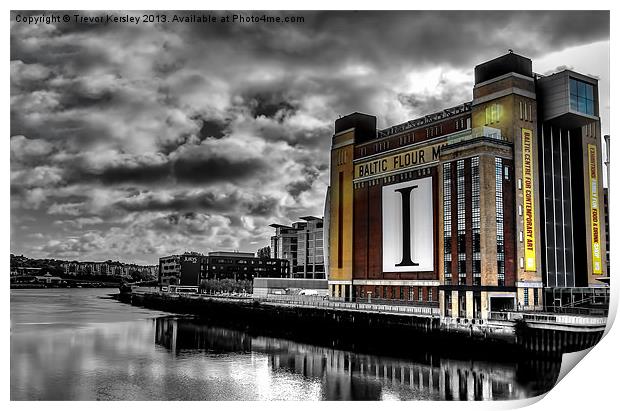 The Baltic Arts Centre Print by Trevor Kersley RIP