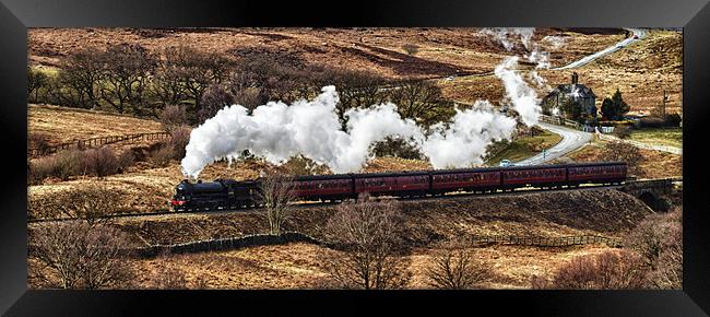 Goathland Steam Train Framed Print by Neil Nicklin