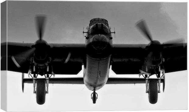 Seconds before touchdown Canvas Print by Karl Butler