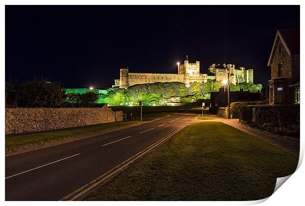 Bamburgh Castle Print by Northeast Images