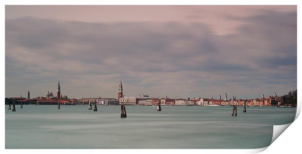 Cityscapes - Venice Print by Sebastian Wuttke