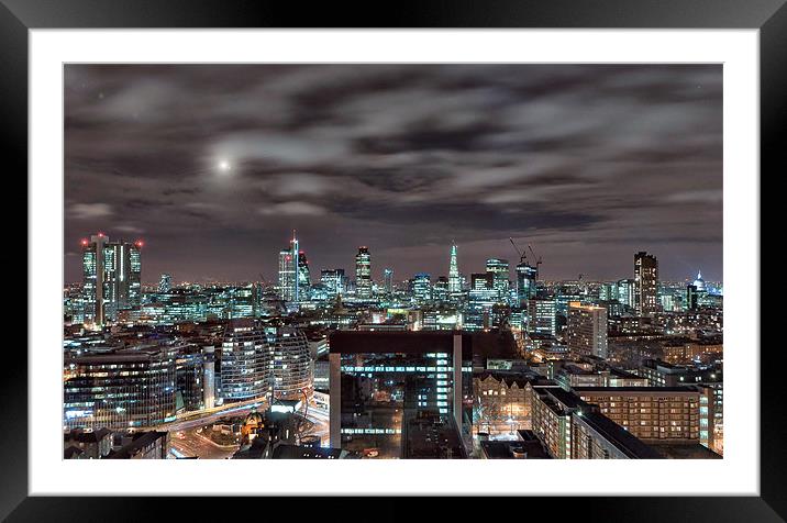 London Nights 3 Framed Mounted Print by Jason Green