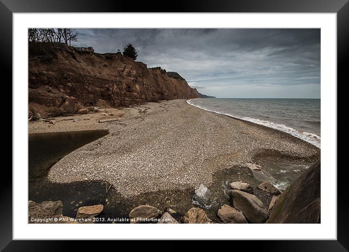 Sidmouth Framed Mounted Print by Phil Wareham