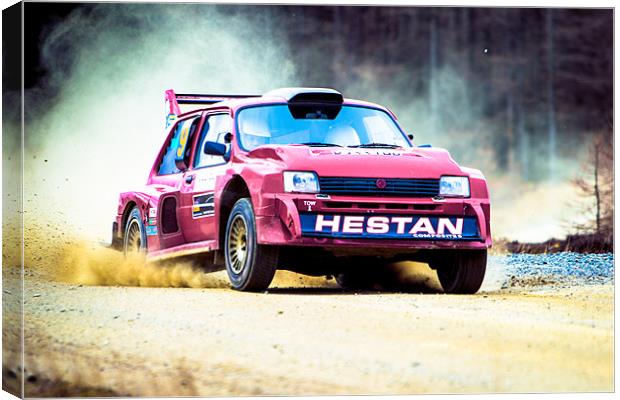 Metro 6R4 Powers Up Hill Canvas Print by Steven Brown