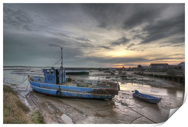 Brancaster Sunrise Print by Ian Rolfe