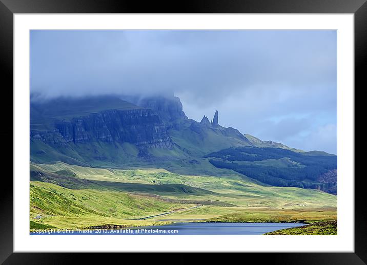 Storr Framed Mounted Print by Chris Thaxter