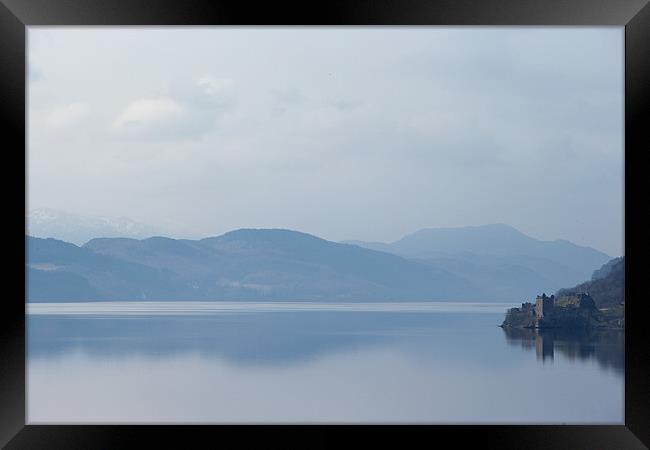 Urquhart Castle Framed Print by Nigel Atkinson