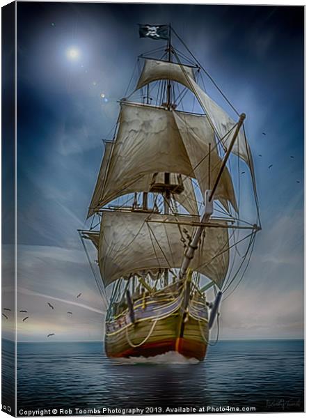 THE PIRATES Canvas Print by Rob Toombs