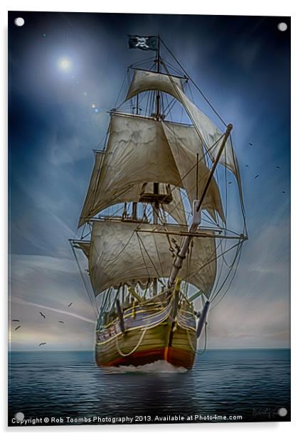 THE PIRATES Acrylic by Rob Toombs
