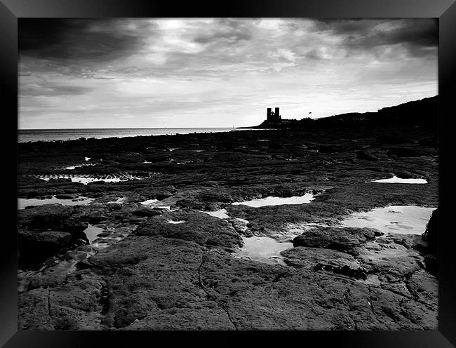 A Stormy Reculver Framed Print by Chris Wooldridge