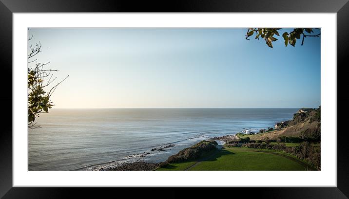 Simple Coastline Views... Framed Mounted Print by Ian Johnston  LRPS